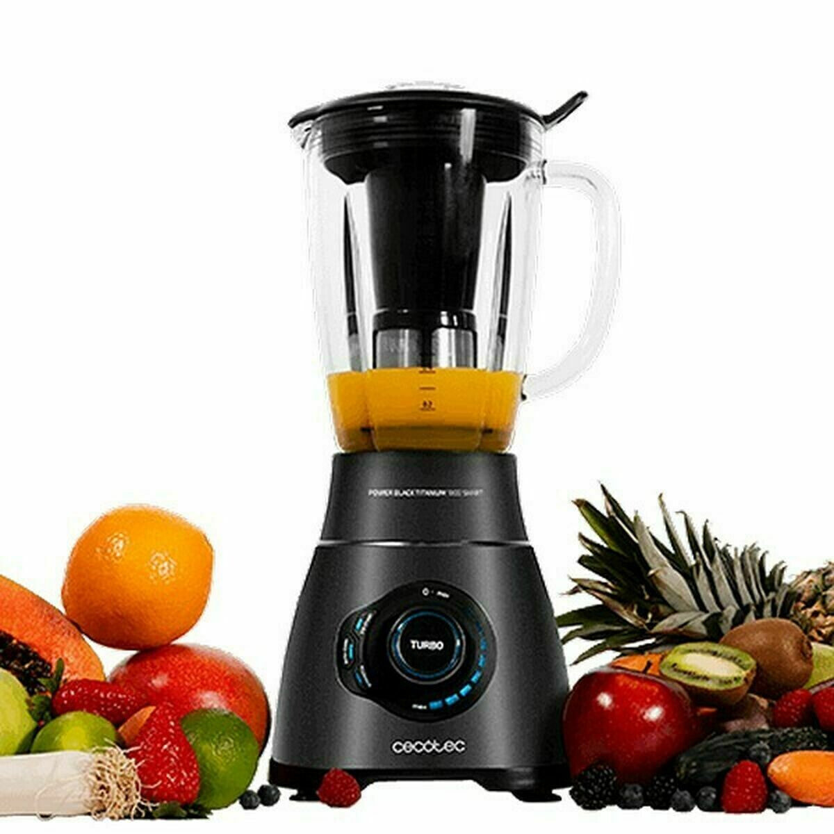 Cup Blender Cecotec Power Black Titanium 1800 Smart 2,1 L 1800W