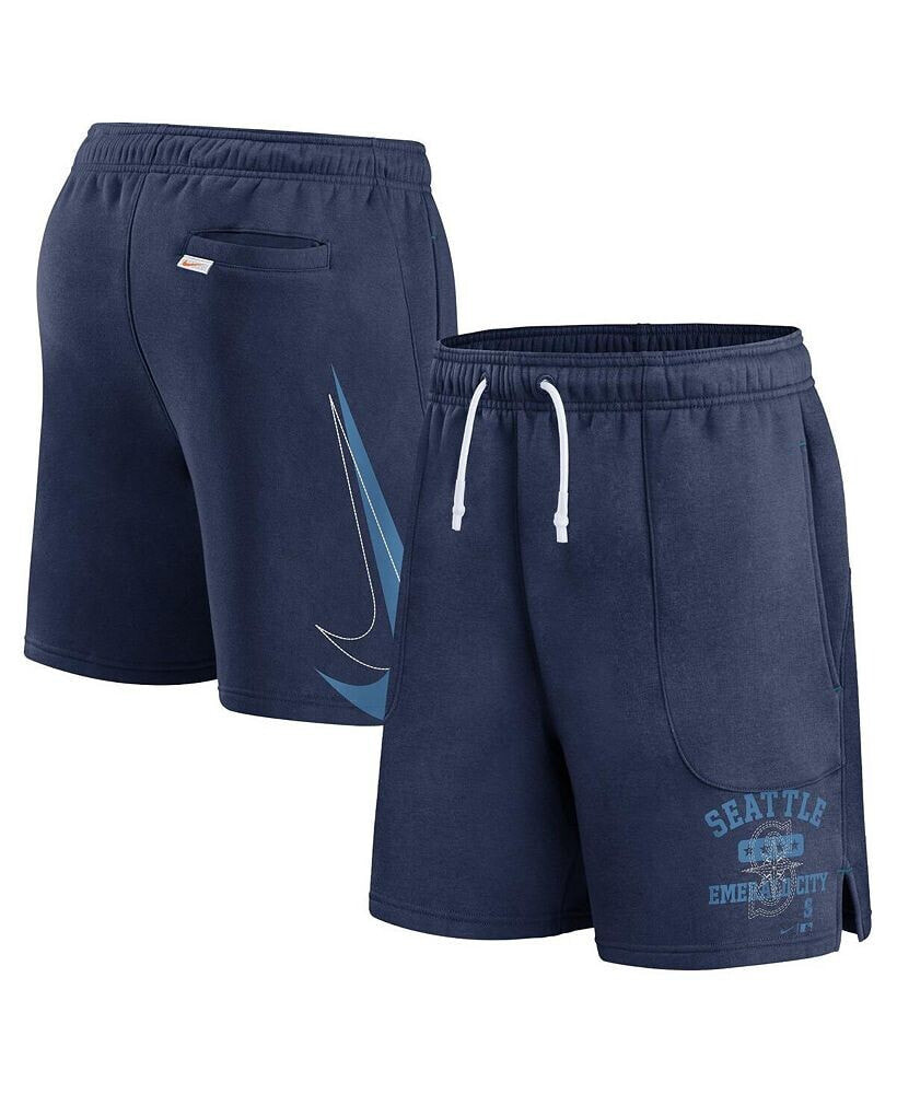 Nike men's Navy Seattle Mariners Statement Ball Game Shorts