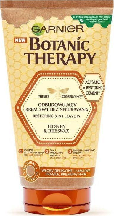 Garnier Botanic Therapy Honey & Beeswax Восстанавливающий несмываемый крем с экстрактом меда и пчелиным воском 150 мл
