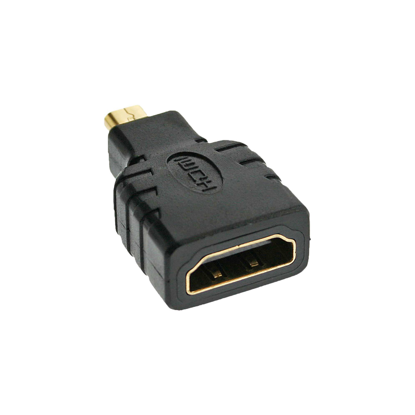 InLine 17690D кабельный разъем/переходник HDMI A HDMI D Черный