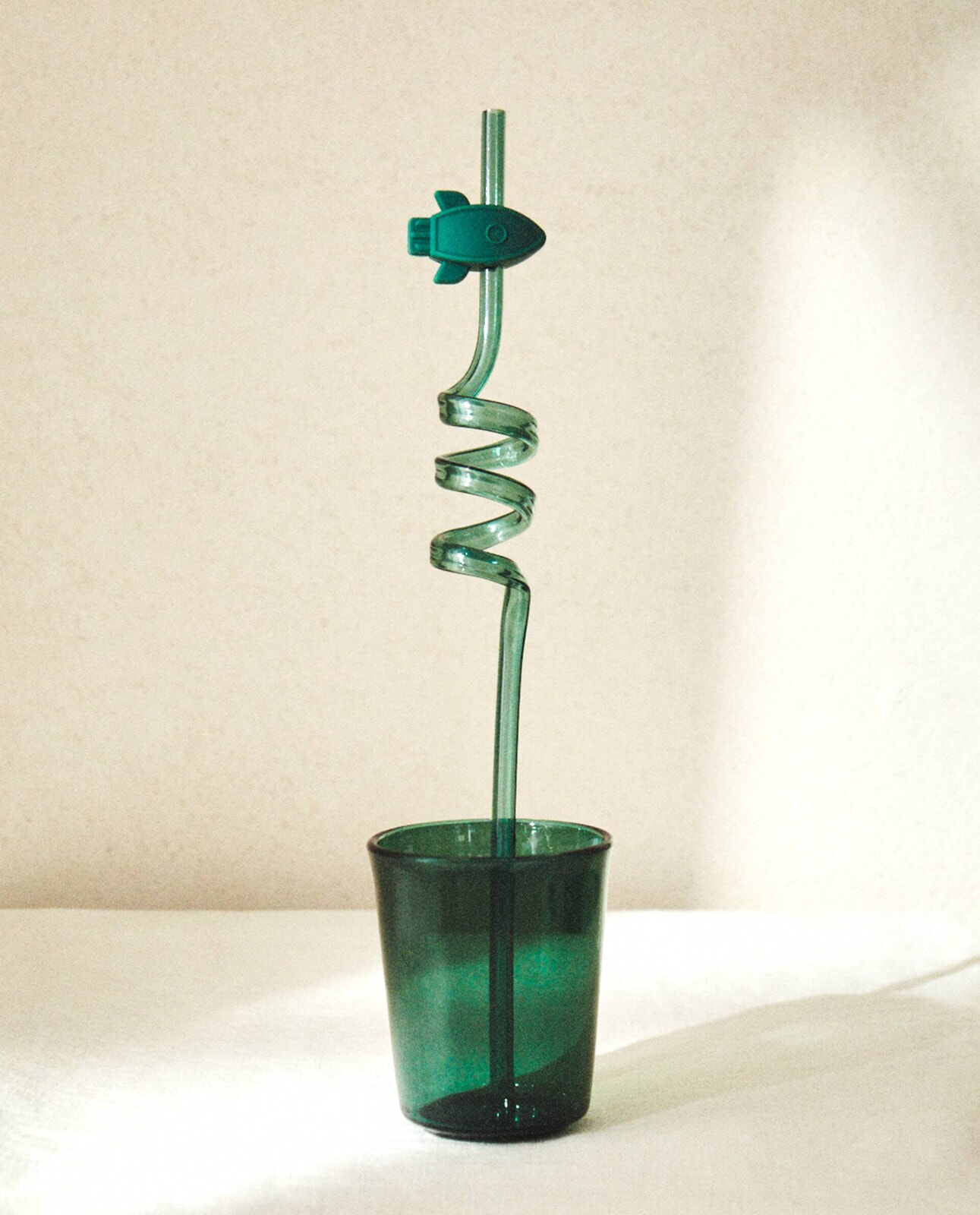 Children’s spiral space straw