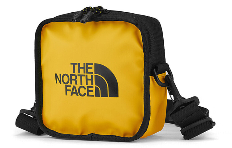 北面THE NORTH FACE Logo印花便携国内版 帆布 单肩斜挎包 男女同款情侣款 黄色 / Сумка диагональная THE NORTH FACE Logo Accessories 3VWS-LR0,