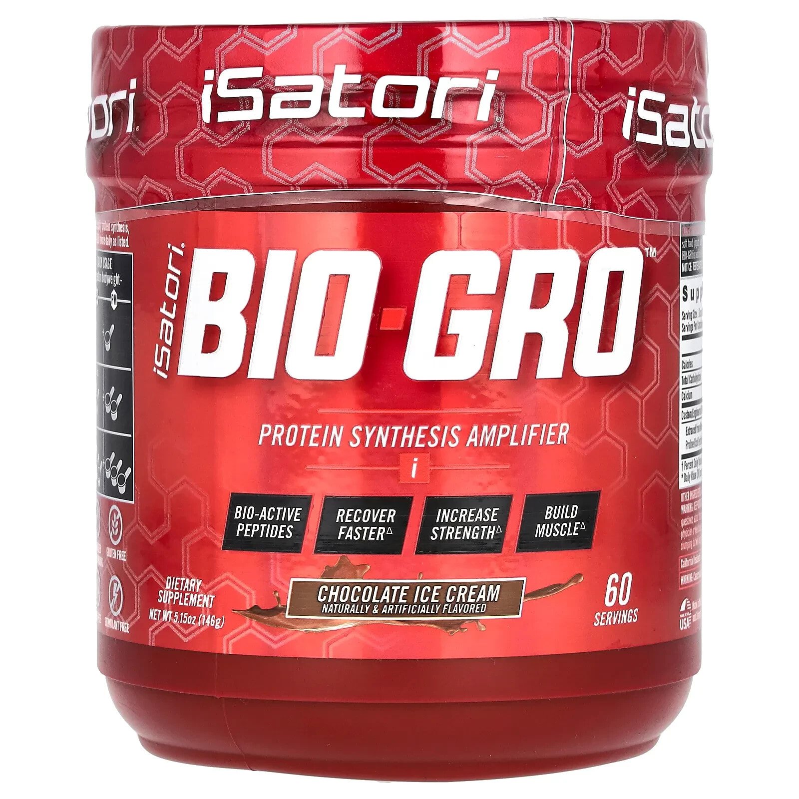 Bio-Gro, Protein Synthesis Amplifier, Unflavored, 3.7 oz (90 g)