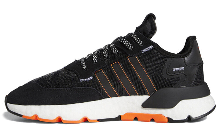 adidas originals Nite Jogger 运动休闲鞋 男女同款 黑橙白 / Кроссовки Adidas originals Nite Jogger FW0187