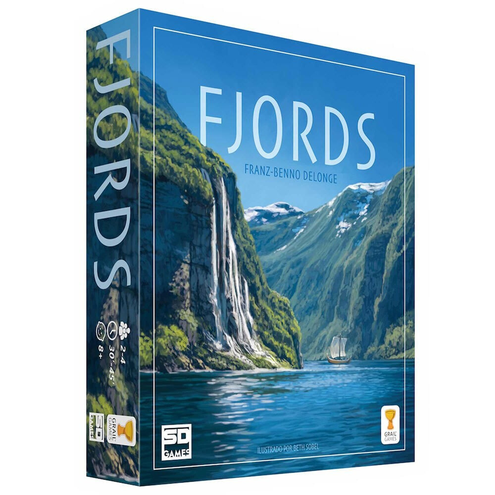SD GAMES Fjords Spanish Board Game