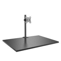 Lindy Single Display Short Bracket with Pole and Desk Clamp - Screws - 8 kg - 43.2 cm (17