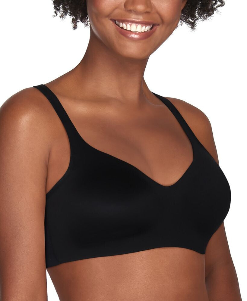 Women's Beyond Comfort Simple Sizing Wirefree Bra 72204 Vanity Fair Цвет:  Mid Black; Размер: L купить от 4698 рублей в интернет-магазине MALL