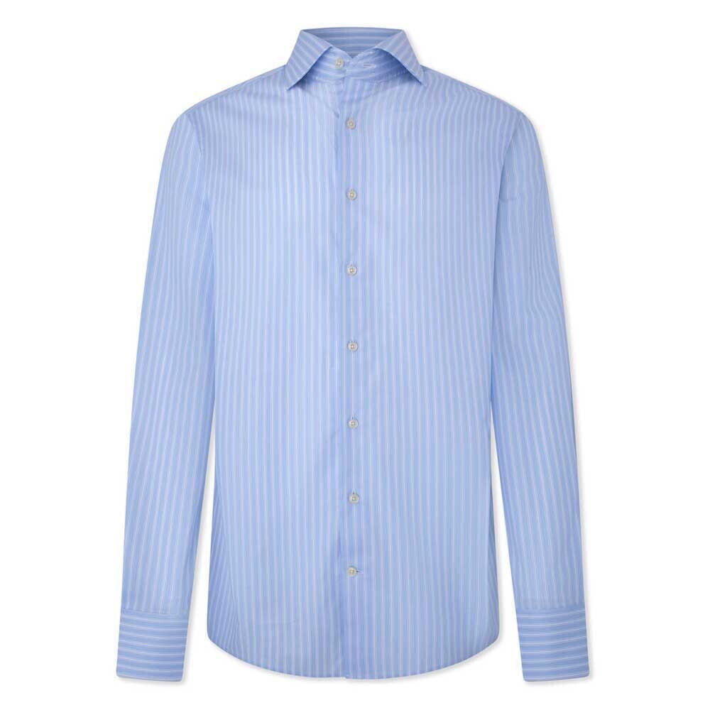 HACKETT Sky Pop Stripe Long Sleeve Shirt