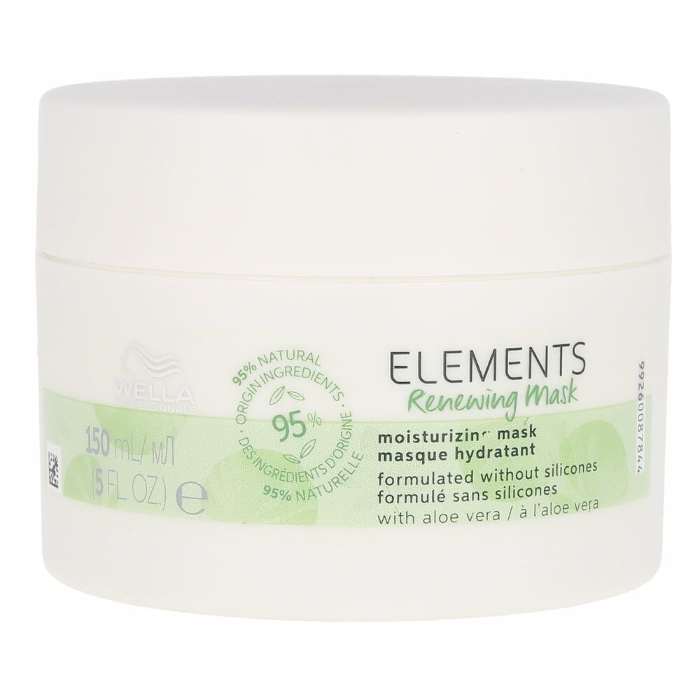 Wella Elements Renewing Mask Обновляющая увлажняющая маска для волос  150мл