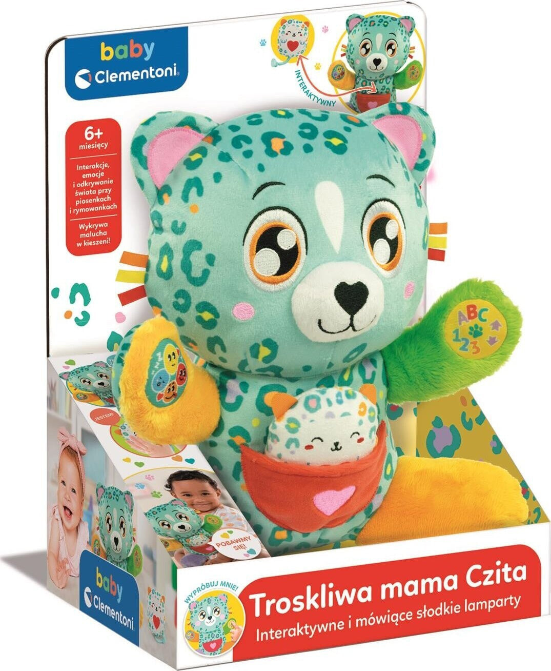 Clementoni LAMPART INTERAKT B/O 24X30X14 MAMA CZITA CLM WB