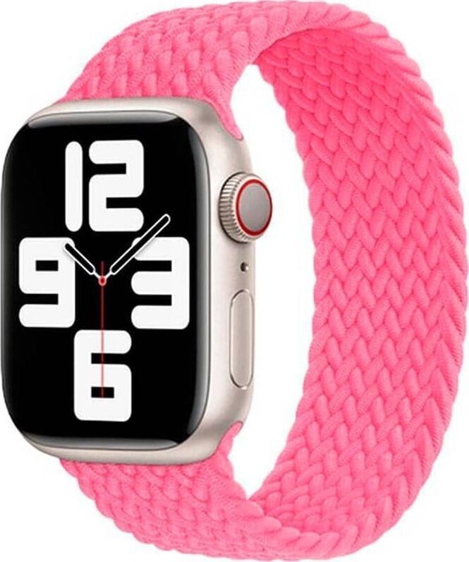 Apple APPLE PASEK APPLE WATCH 3K439ZM/A BRAIDED SOLO LOOP 45MM SIZE 7 FLAMINGO ORYGINALNA PLOMBA standard