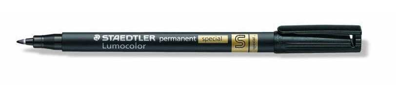 Staedtler Lumocolor 319 перманентная маркер Черный Тонкий кистевидный наконечник 319 S-9