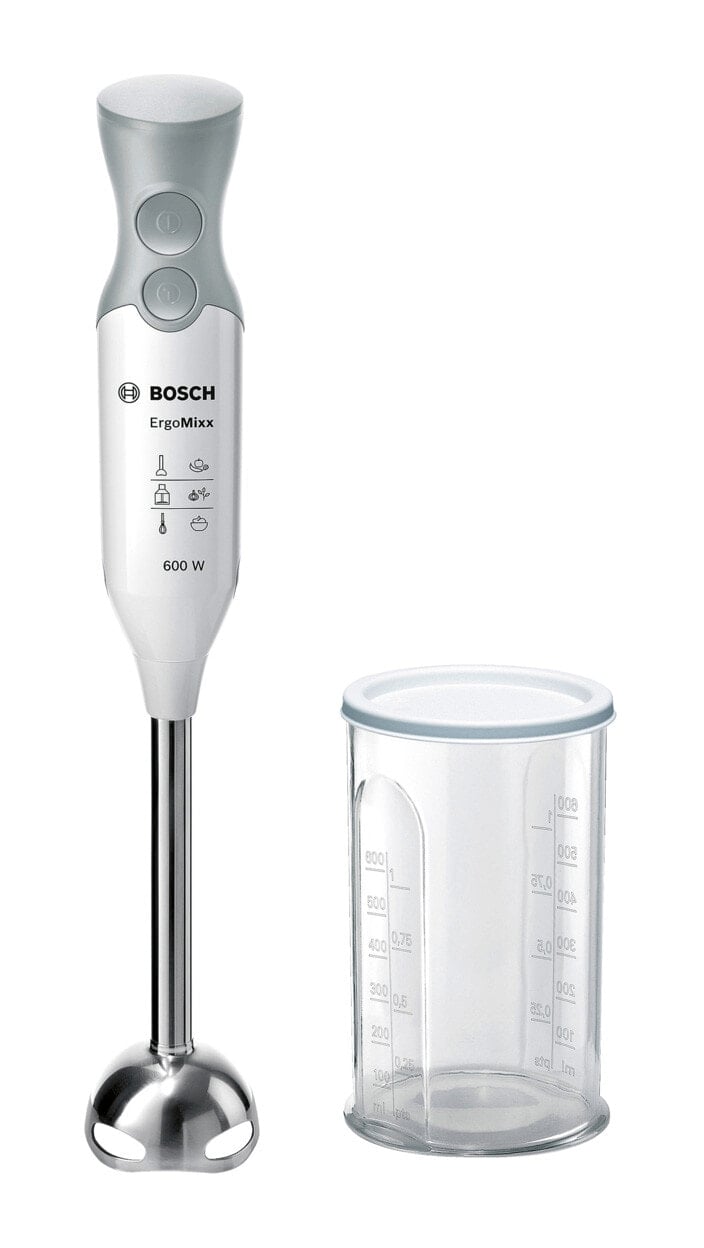 Bosch MSM66110 блендер Погружной Серый, Белый 600 W