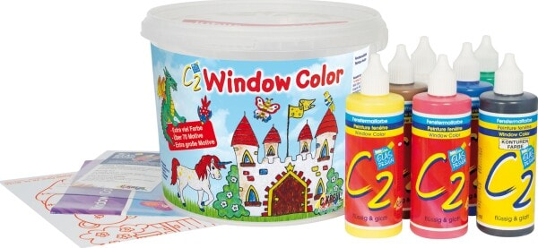 Window Color Bucket 7 colors + accessories