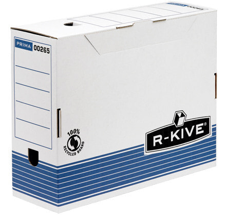 Fellowes 0026501 файловая коробка/архивный органайзер Синий, Белый