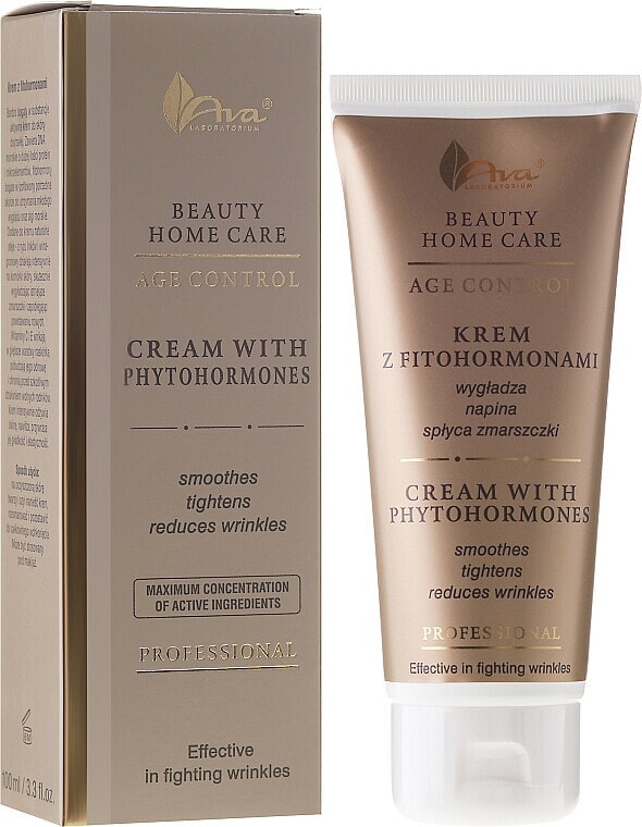 Glättende und straffende Anti-Falten Gesichtscreme mit Phytohormonen für reife Haut - Ava Laboratorium Beauty Home Care Cream With Phytohormones