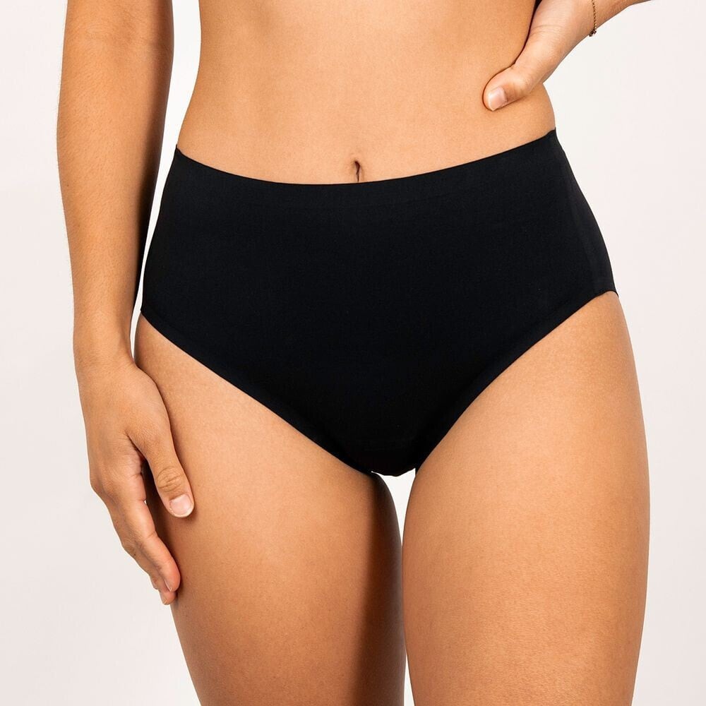 Hi-Waist Period Panties, No Leaks