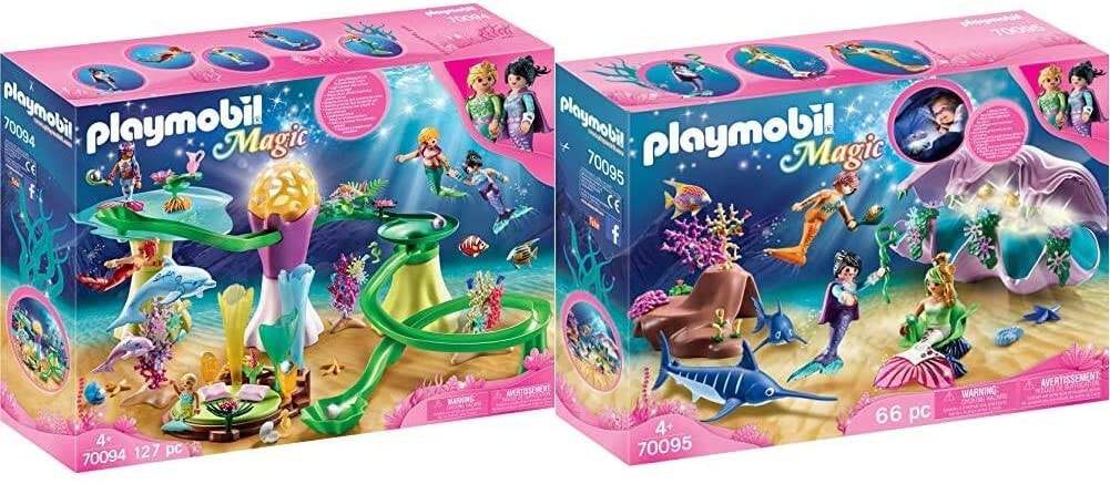 Набор с элементами конструктора Playmobil Magic 70094 Бухта русалок