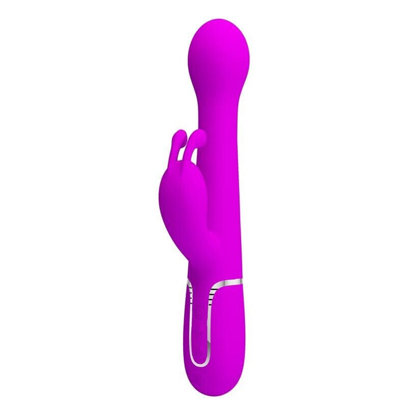 Vibe with Thrusting and Rotating Beads Dejon Pink