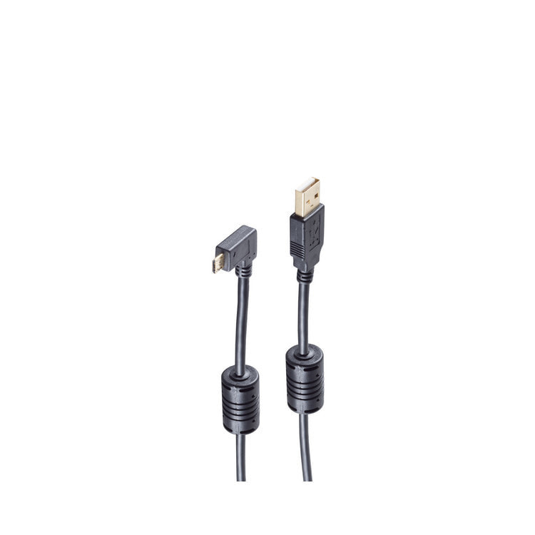 shiverpeaks BS13-10001 USB кабель 1 m 2.0 USB A Micro-USB B Черный