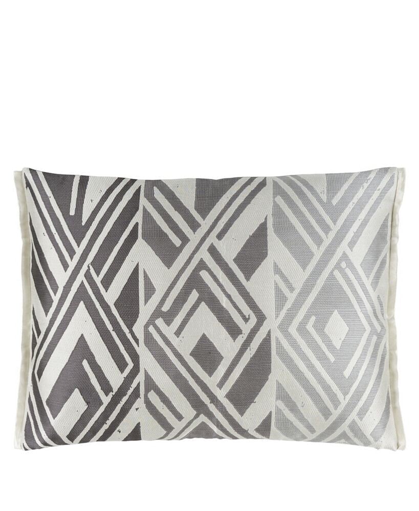 Designers Guild valbonella Graphite Silk Decorative Pillow