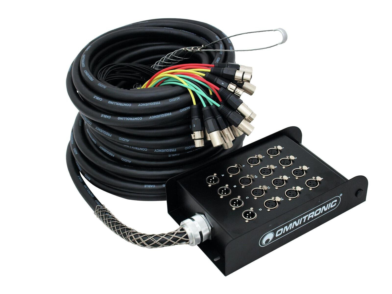 Omnitronic XLR/XLR Multicore Kabel 30.00 m Anzahl Eingänge 12 x Ausgänge 4 - Cable - Audio/Multimedia
