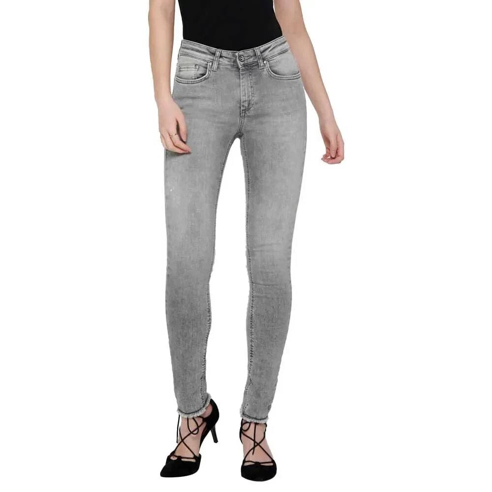 ONLY Blush Mid Waist Skinny Ankle Raw REA0919 Jeans