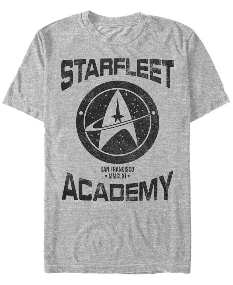 Star Trek Men's Starfleet Academy Starfleet Complete Insignia Short Sleeve T-Shirt