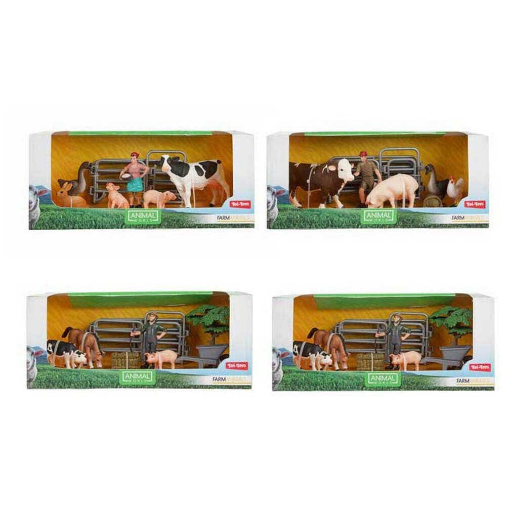 TOITOYS Assorted Farm Animal Figures