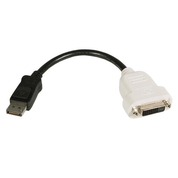 StarTech.com DP2DVI видео кабель адаптер 0,24 m DisplayPort DVI-D Черный
