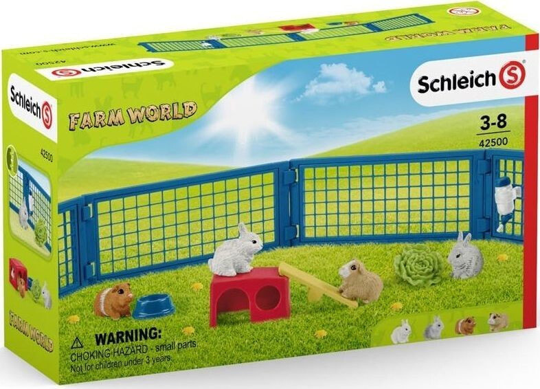Игровой набор Schleich Дом для кроликов и морских свинок