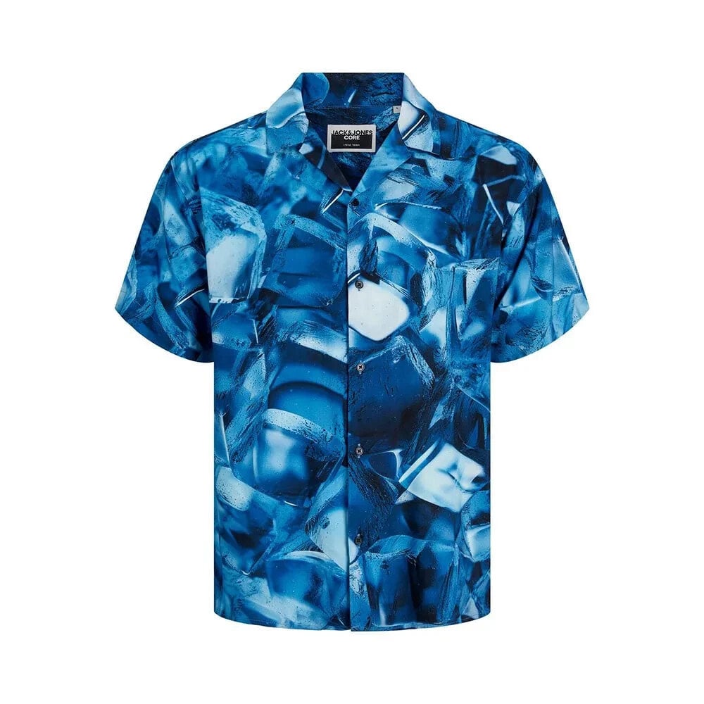 JACK & JONES Jeff Digital Aop Resort Short Sleeve Shirt