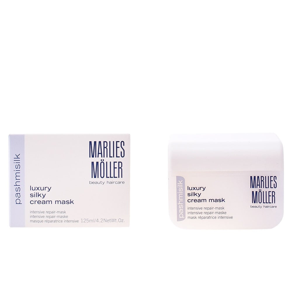 Marlies Moller Luxury Silky Intensive Repair Hair Cream Mask Интенсивно восстанавливающая шелковая маска для волос 125 мл