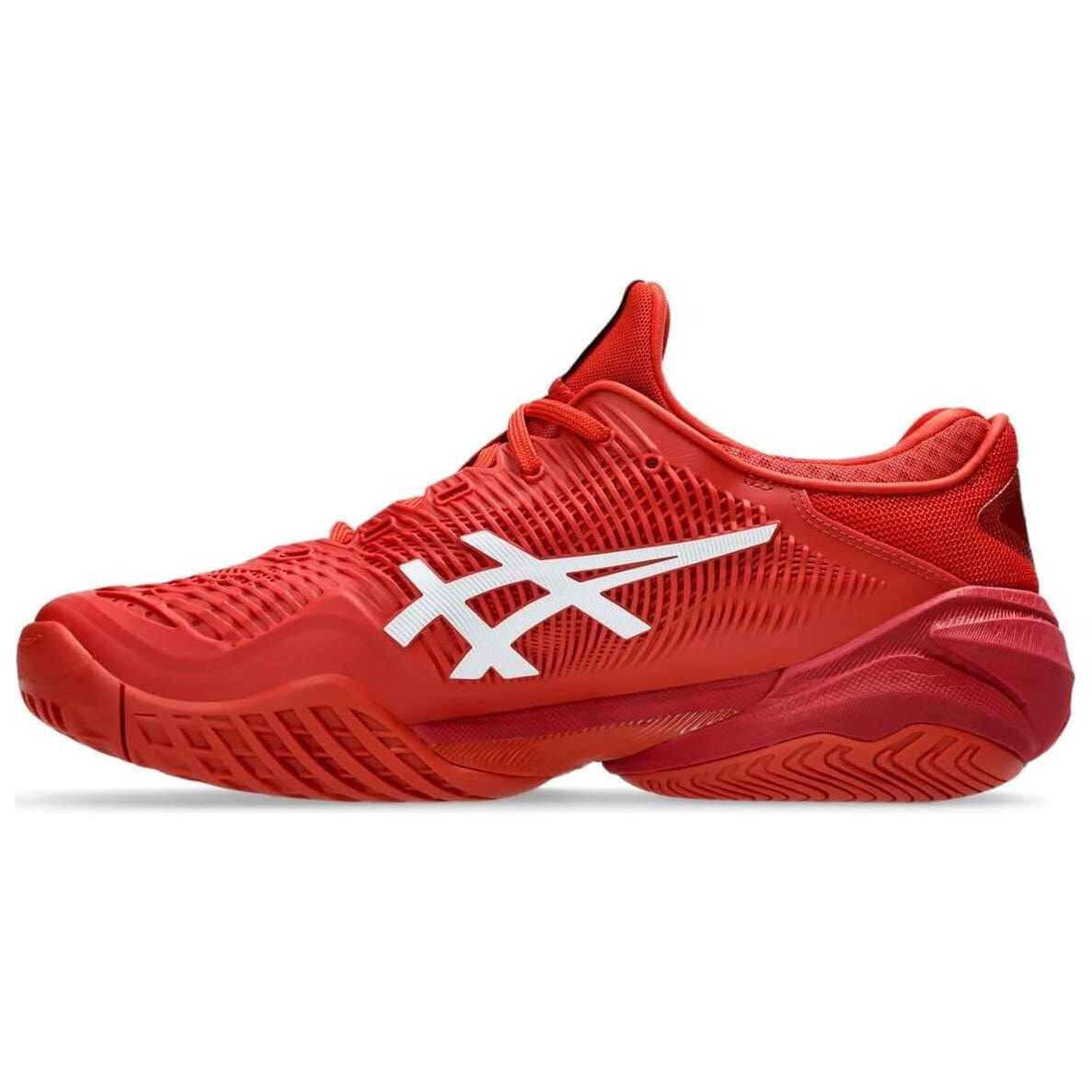 Asics Court FF 3 Tennis Shoes Men Low-Top Red