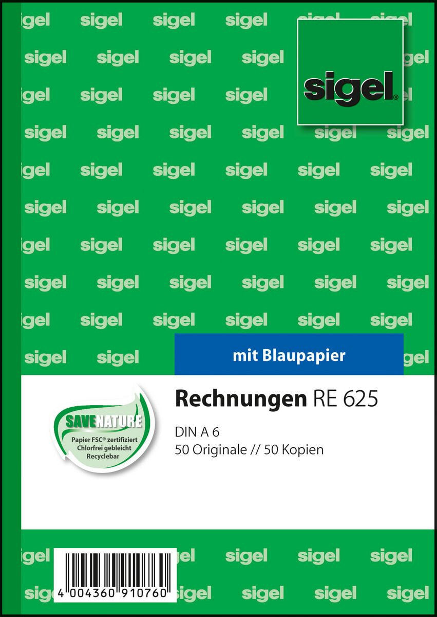 Sigel RE625 коммерческий бланк