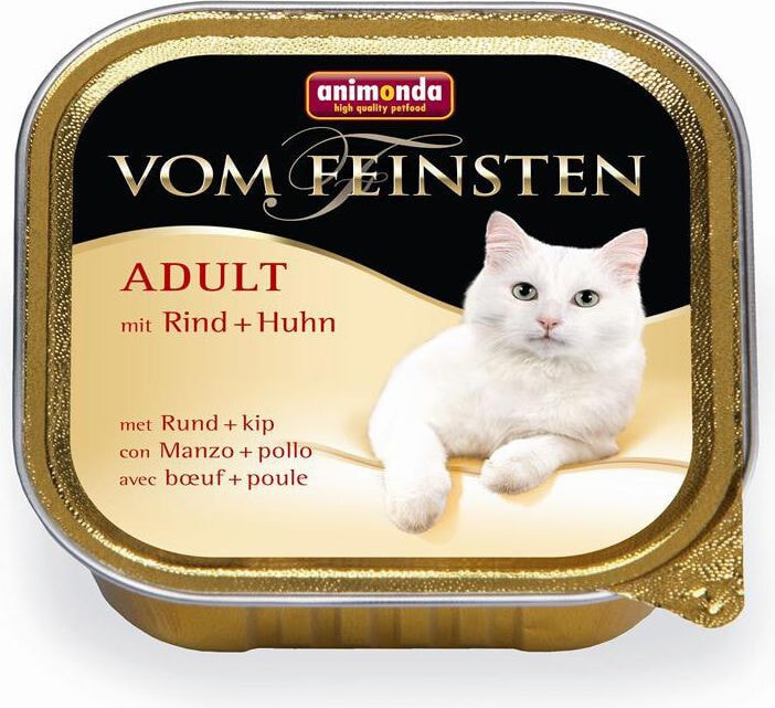 Animonda Vom Feinsten ADULT CAT Wołowina i Kurczak 100g