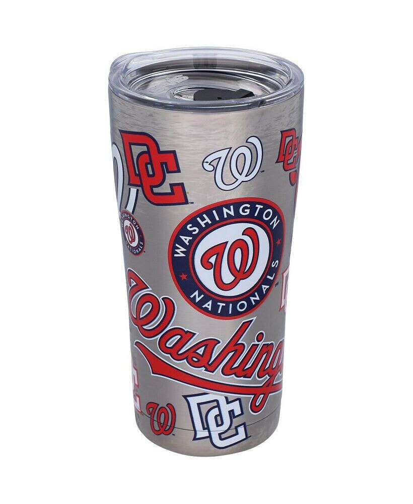 Tervis Tumbler washington Nationals 20 Oz All Over Stainless Steel Tumbler with Slider Lid