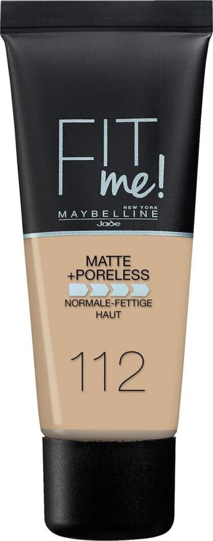 Maybelline Fit Me Matte + Poreless Матирующий тональный крем, сглаживающий поры 30 мл
