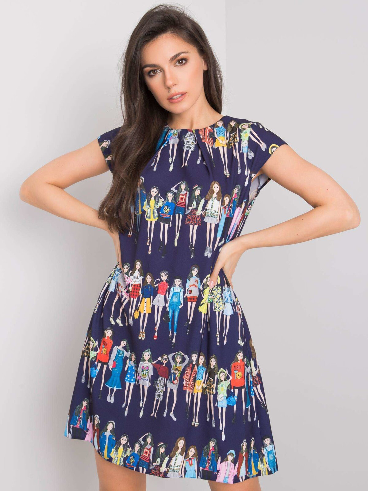 Женское летнее платье с модным принтом Factory Price