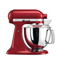 KitchenAid Artisan KSM175 - 4.8 L - Red - Lever - 220 RPM - 1.454 m - AC