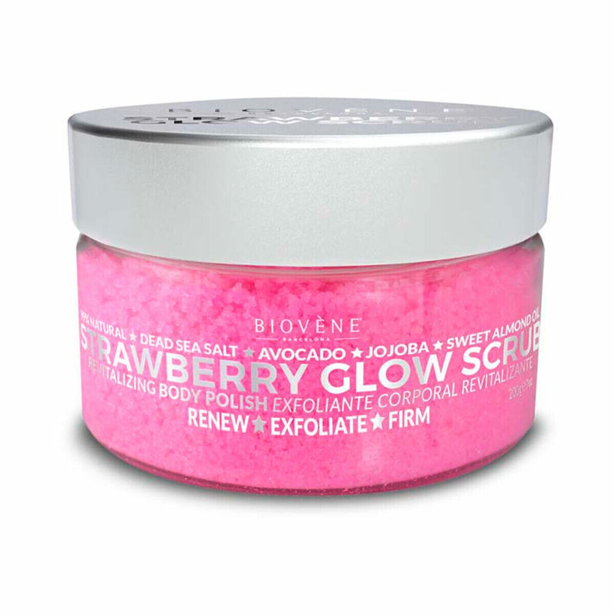 Крем для тела Biovène Strawberry Glow Scrub 200 g