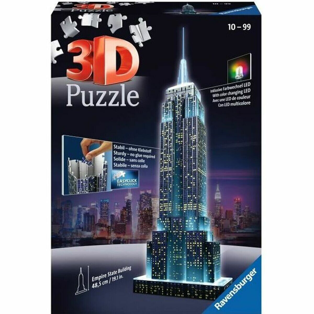 3D Puzzle Ravensburger Iceland: Kirkjuffellsfoss 216 Pieces 3D