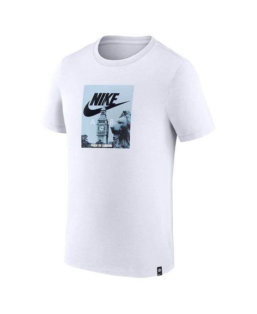 Nike men's White Chelsea Photo T-shirt