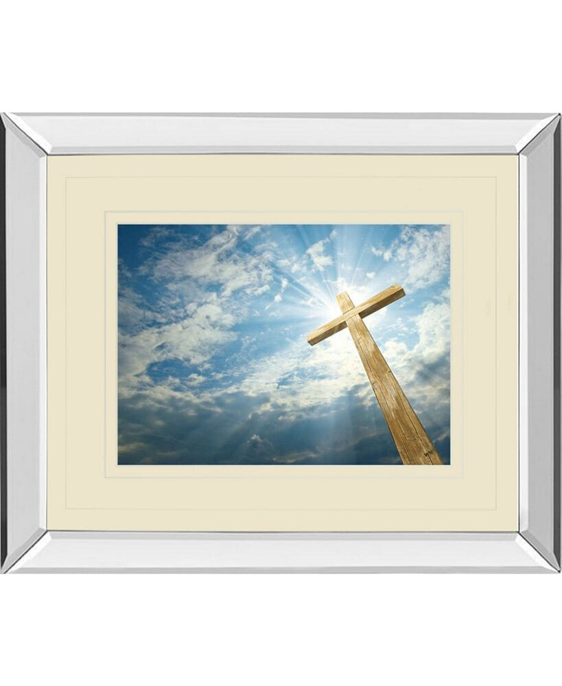 Classy Art cross in The Sky by Viadischern Mirror Framed Photo Print Wall Art - 34