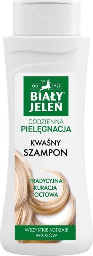 Pollena Bialy Jelen Daily Care Acid Shampoo Восстанавливающий кислотный шампунь для всех типов волос 300 мл