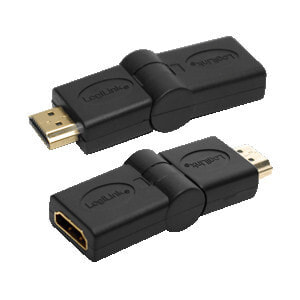LogiLink AH0011 кабельный разъем/переходник HDMI Черный
