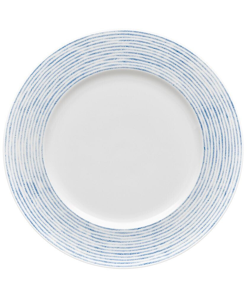 Noritake hammock Rim Dinner Plate - Stripes