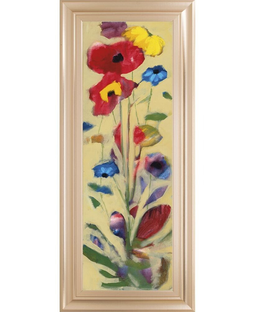 Wildflower I by Jennifer Zybala Framed Print Wall Art - 18