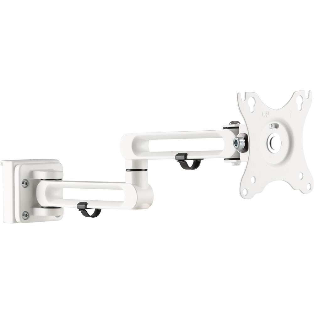 InLine Slatwall monitor bracket long - white - 8 kg - 43.2 cm (17