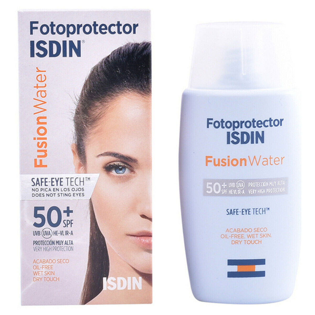 Средство для защиты от солнца для лица Isdin Fotoprotector Fusion Water Spf 50+ (Унисекс) (50 ml)